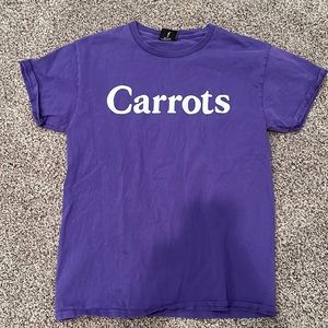 Purple men’s medium Carrots tee shirt